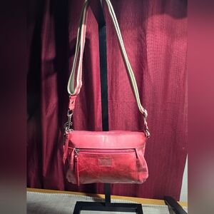 Coach camelia poppy crossbody